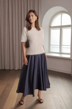 Discount Ariel lyhythihainen neule, cream Neuleet Ja Neuletakit