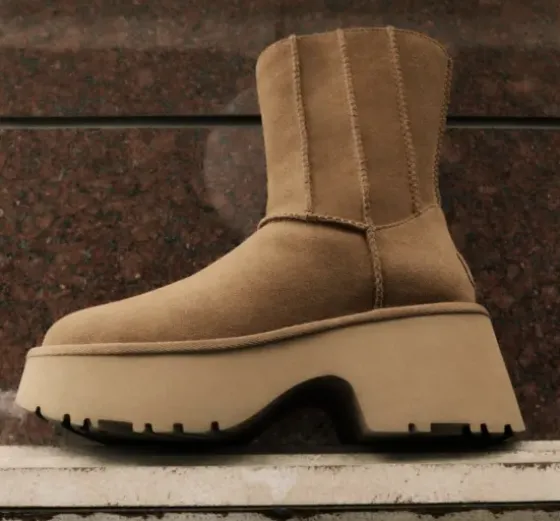Discount Classic Twin Seam New Heights, chestnut Saappaat Ja Nilkkurit|Ugg