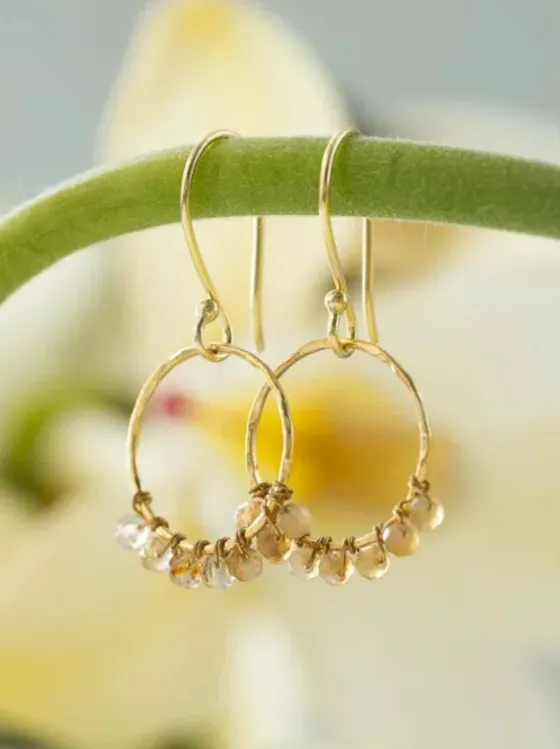 Sale Compassion Citrine GP korvakorut Korvakorut