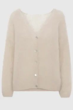 Cornelia mohairneuletakki, beige Neuleet Ja Neuletakit