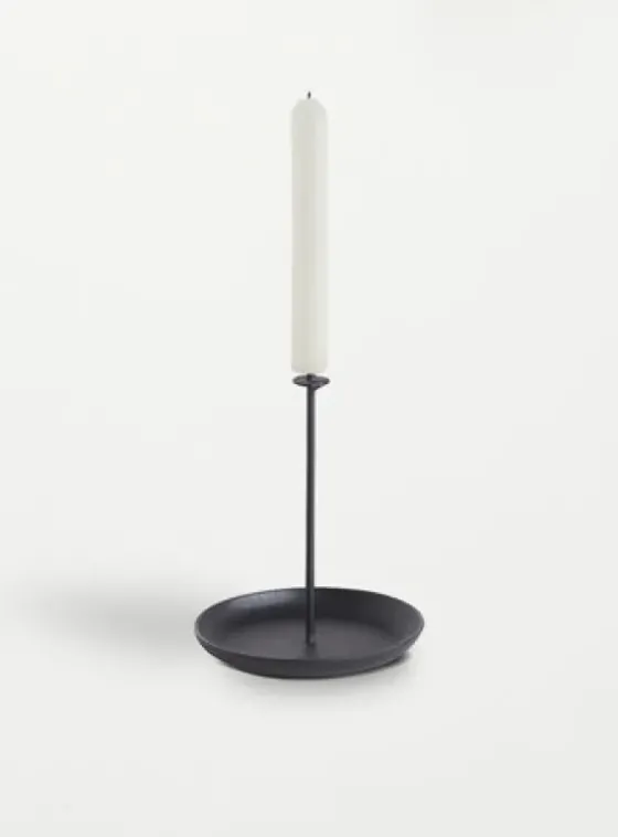 Clearance - CANDLE PIN micro 2kpl - musta Kynttilät Ja Lyhdyt