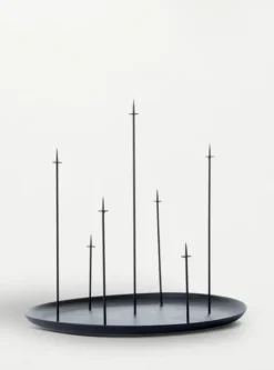 Online - MULTI CANDLE PIN kynttilänjalka, musta Kynttilät Ja Lyhdyt