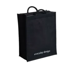 Sale - Helsinki juuttikassi, musta Säilytys