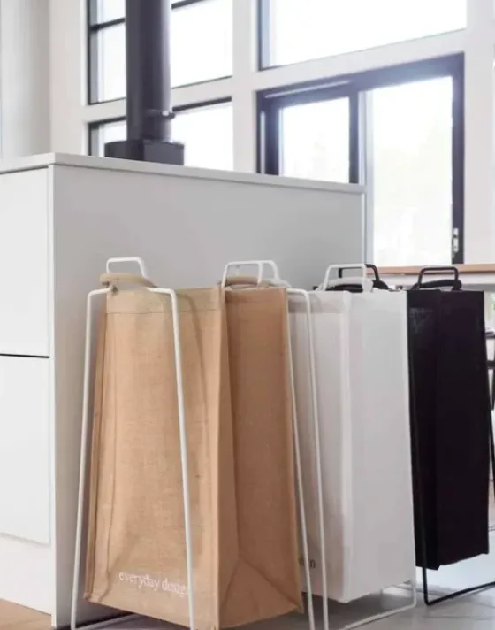 Outlet - Turku XL teline, valkoinen Säilytys