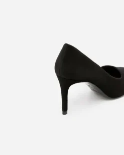 Outlet - Charlie Suede korkkarit, musta Korkokengät Ja Ballerinat