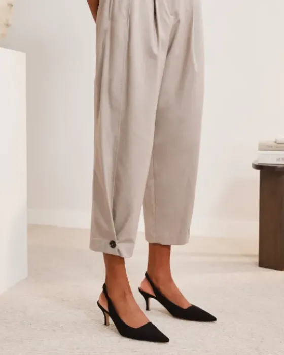 New - Franchesca Suede korkokengät, musta Korkokengät Ja Ballerinat