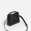 New - Hedda mini handbag, black croco Laukut