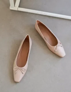 Discount - Monica ballerinat, beige Tennarit Ja Loaferit|Korkokengät Ja Ballerinat