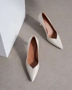 Best - Rose leather korkokengät, creme Korkokengät Ja Ballerinat