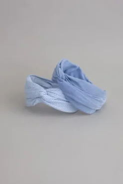 Outlet Gauhar - hiuspanta leveä, denim Hiusasusteet
