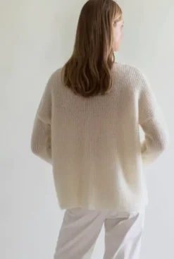 Gauhar - Mohair neuletakki, white Neuleet Ja Neuletakit