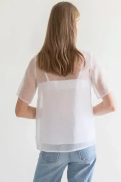 Clearance Gauhar - Sheer Top Paidat Ja Topit|Juhlavaatteet