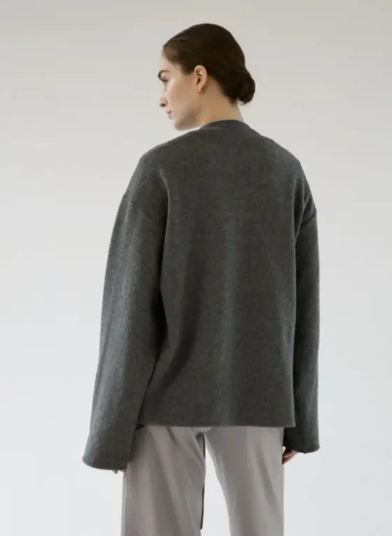 Hot Gauhar - Wool kietaisutakki, grey Ulkotakit Ja -Liivit