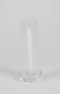 Clearance Gilly lasinen kynttilänjalka kruunukynttilälle Kynttilät Ja Lyhdyt
