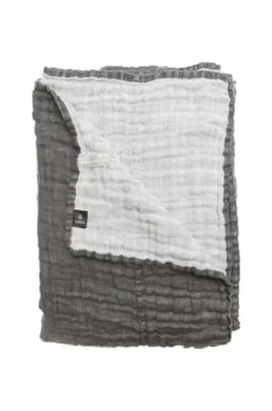Outlet - Hannelin pellavainen päiväpeitto, 260x260 cm Päiväpeitot
