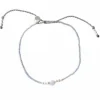 New Iris rannekoru Blue Lace Agate, silver Rannekorut