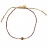 Hot Iris rannekoru Garnet, gold Rannekorut