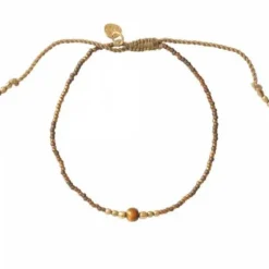 Online Iris rannekoru Tiger Eye, gold Rannekorut
