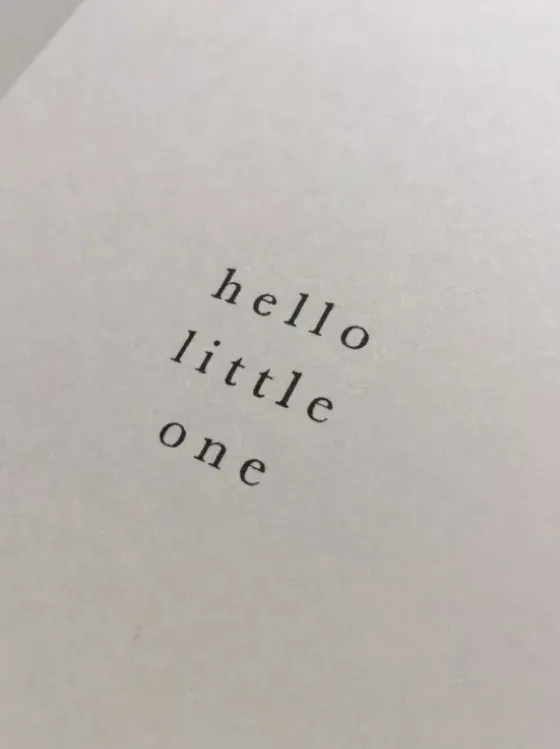 Discount - Hello little one -kortti Kortit