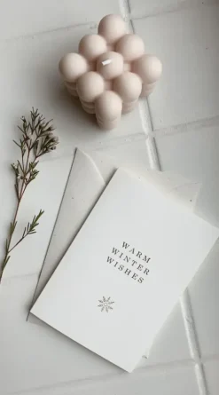 New - Warm Winter Wishes -kortti Kortit