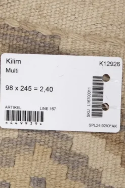 Kelim matto, multi custom #622 / 98x245cm Matot