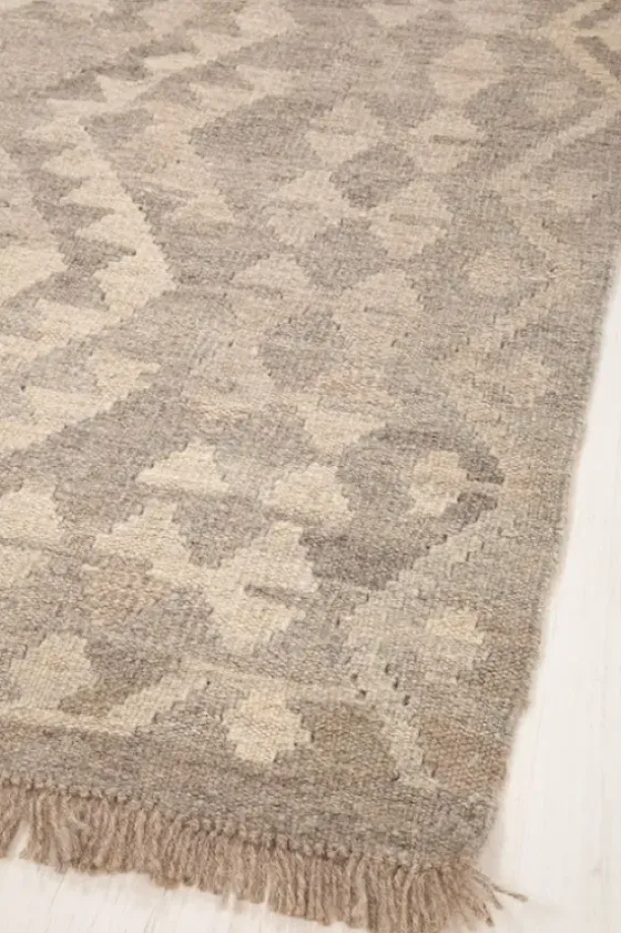 New Kelim matto, natural #612 / 128x172cm Matot