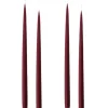 Sale Kruunukynttilä pitkä 35cm, light bordeaux Kynttilät Ja Lyhdyt