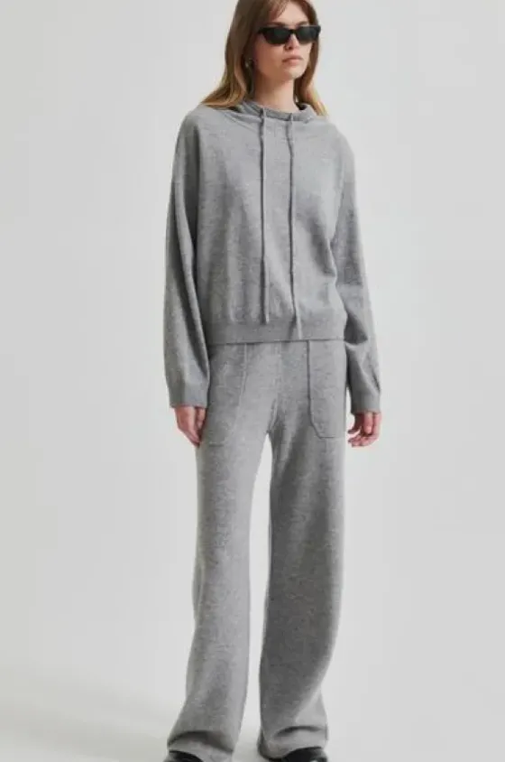 Outlet Lounge Knit huppari, grey melange Neuleet Ja Neuletakit|Uutuudet