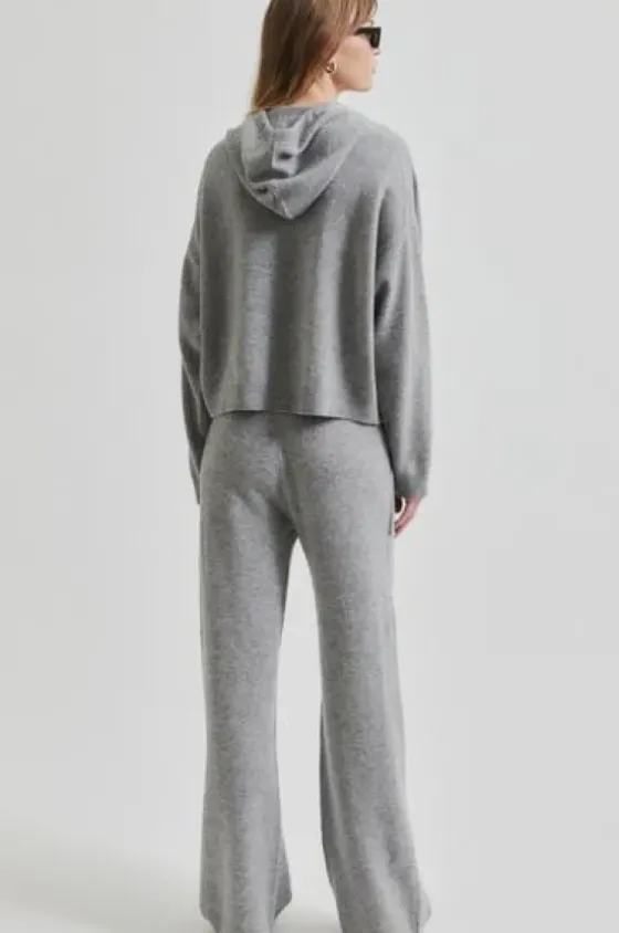 Outlet Lounge Knit huppari, grey melange Neuleet Ja Neuletakit|Uutuudet