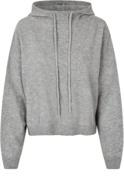 Outlet Lounge Knit huppari, grey melange Neuleet Ja Neuletakit|Uutuudet