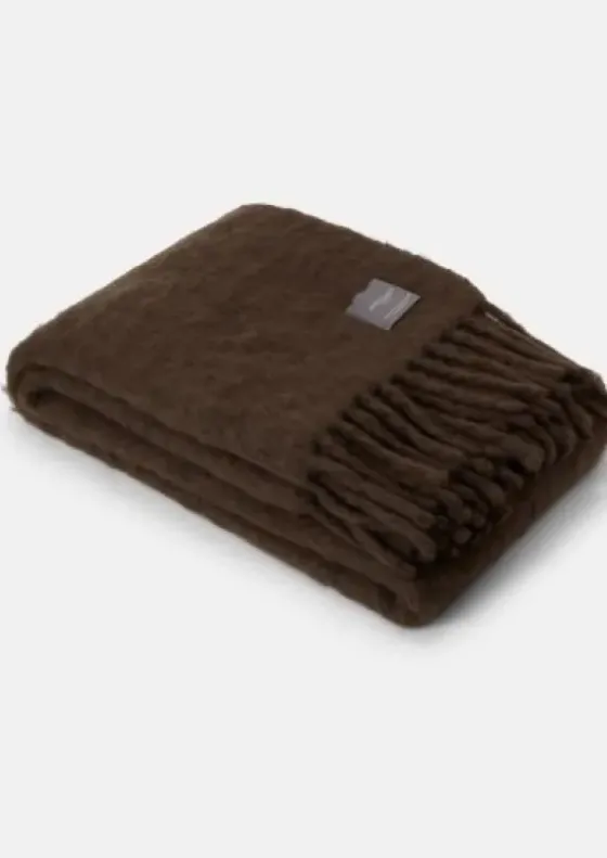 Discount Luxury Kid Mohair torkkupeitto, Light Chocolate Torkkupeitot