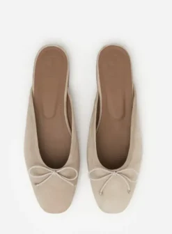 Malva pistokkaat, suede beige Korkokengät Ja Ballerinat