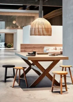 Online - Benji jakkara, black Teak-Huonekalut