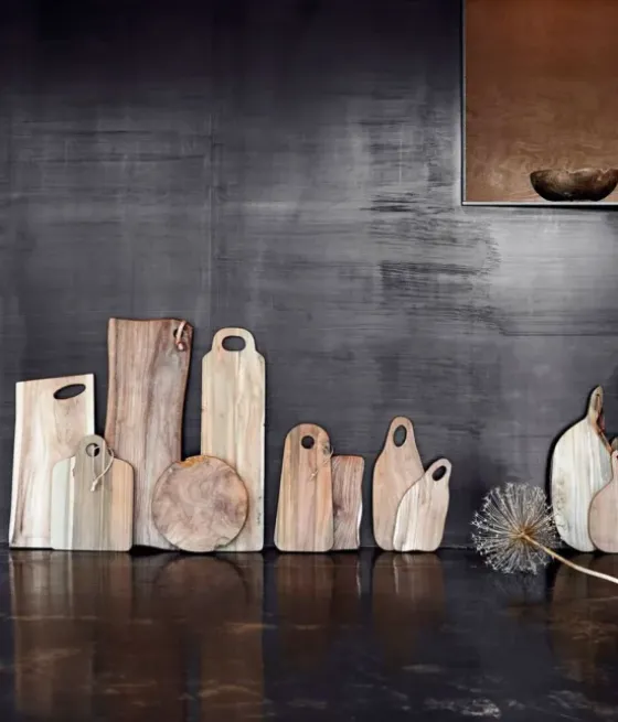 Online - leikkuulauta S, teak (17x32cm) Tarjoilu Ja Ottimet