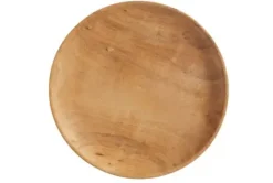 New - Puuvati Ø26, Natural Teak Tarjoilu Ja Ottimet|Astiat