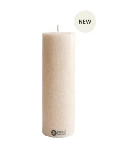 Outlet Oliiviöljykynttilä 6x18cm, sand Kynttilät Ja Lyhdyt