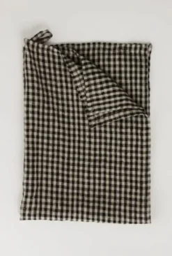 Clearance - Vipa ruudullinen keittiöpyyhe pellavaa Keittiötekstiilit