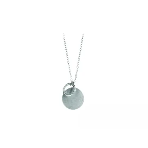 Clearance - Coin & Circle kaulakoru, hopea Kaulakorut