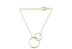 Outlet - Double Plain rannekoru, kulta Rannekorut