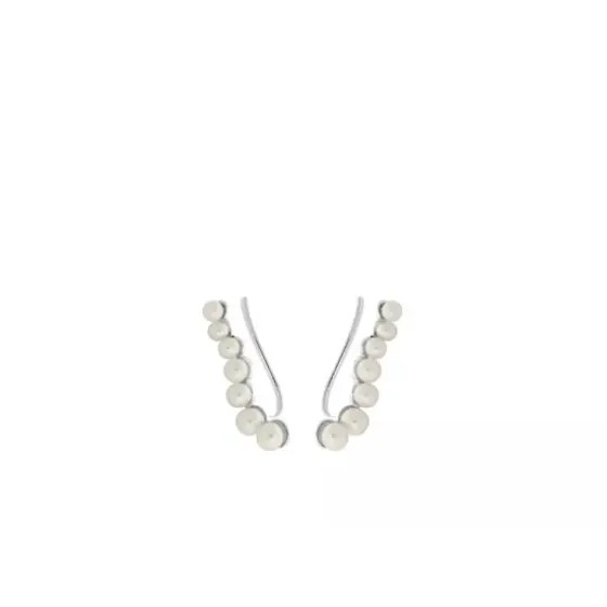 New - Ocean Treasure Ear Climbers, hopea Korvakorut