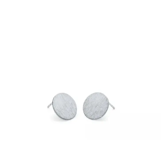 Clearance - Small Coin nappikorvakorut, hopea Korvakorut