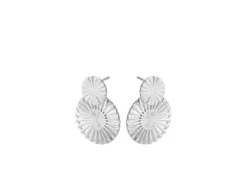 Hot - Starlight Earrings 30mm, hopea Korvakorut
