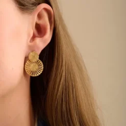 Hot - Starlight Earrings 30mm, hopea Korvakorut