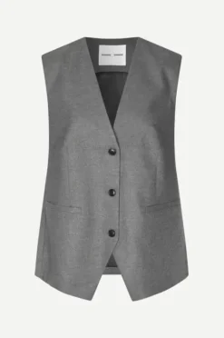 Clearance - Saleni liivi, grey melange Bleiserit Ja Liivit|Uutuudet