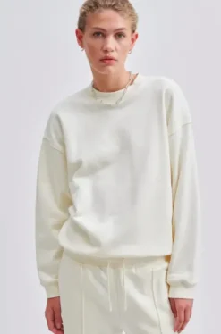 Best - Abadell collegepaita, off white Paidat Ja Topit
