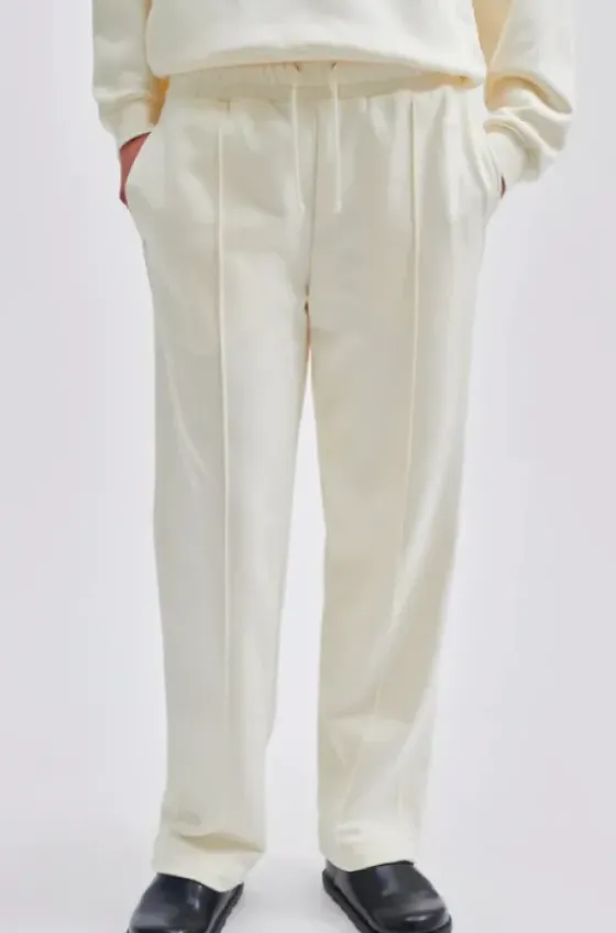 Outlet - Abadell collegehousut, off white Farkut Ja Housut