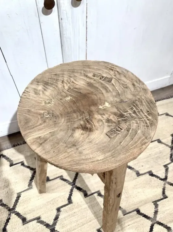 Sale – jakkara #932, natural Vanhat Puuhuonekalut