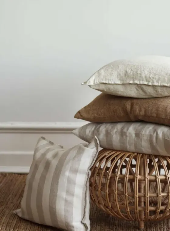Hot - Holte tyynynpäällinen 60x60, sand Sisustustyynyt|Sisustustyynyt