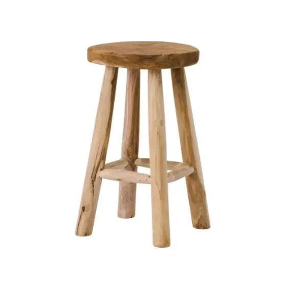 New - Jati tiikkijakkara H50cm Teak-Huonekalut