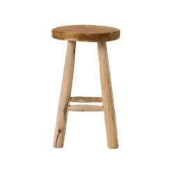 New - Jati tiikkijakkara H50cm Teak-Huonekalut